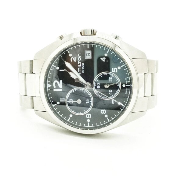 Hamilton Watch 42mm Men\'s Black X Silver 400-052325 main image 8